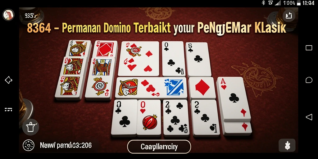 Gameplay seru dan interaktif dari 8364 dalam permainan Domino.