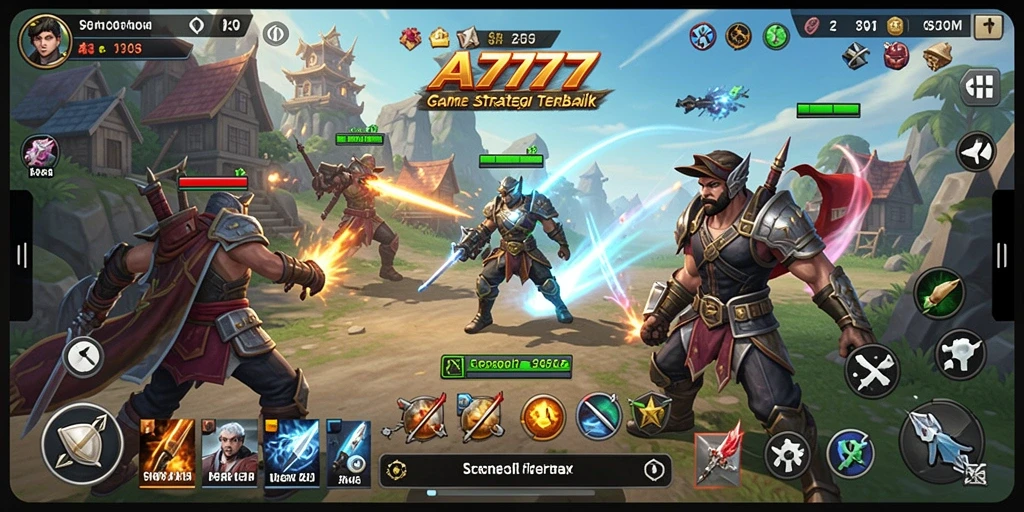 Gameplay menarik A7777 dengan taktik strategi.