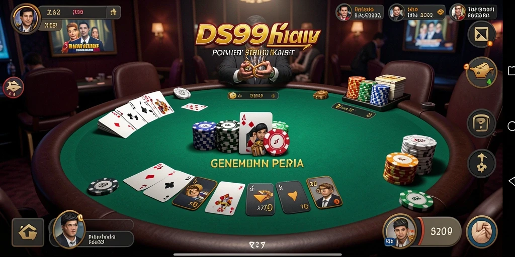 Tampilan gameplay Poker yang menarik dari DS99.