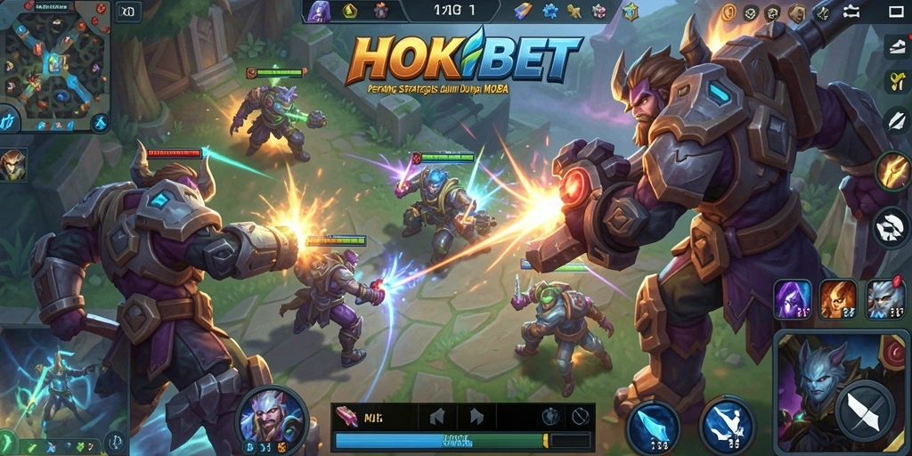 Tangkapan layar dari gameplay HOKIBET yang intens dan strategis.
